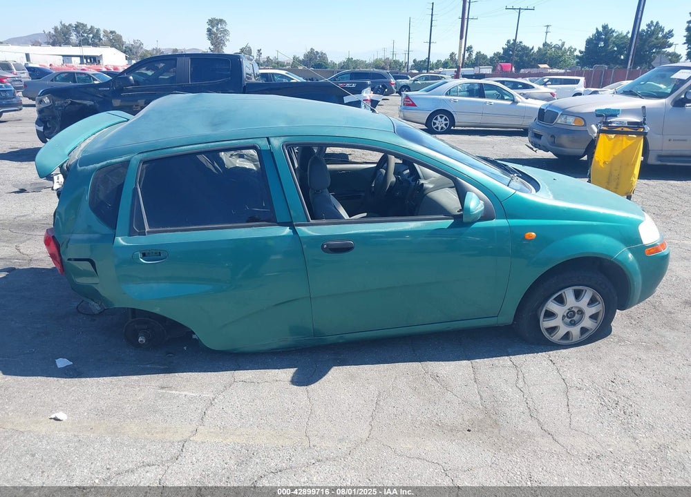 2004 CHEVROLET AVEO LS VIN: KL1TJ62684B132908