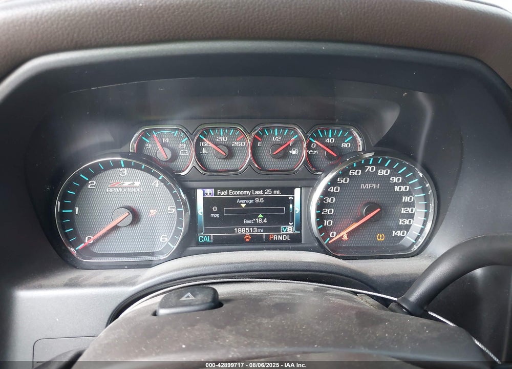 2017 CHEVROLET SILVERADO 1500 VIN: 3GCUKSEJ8HG153838