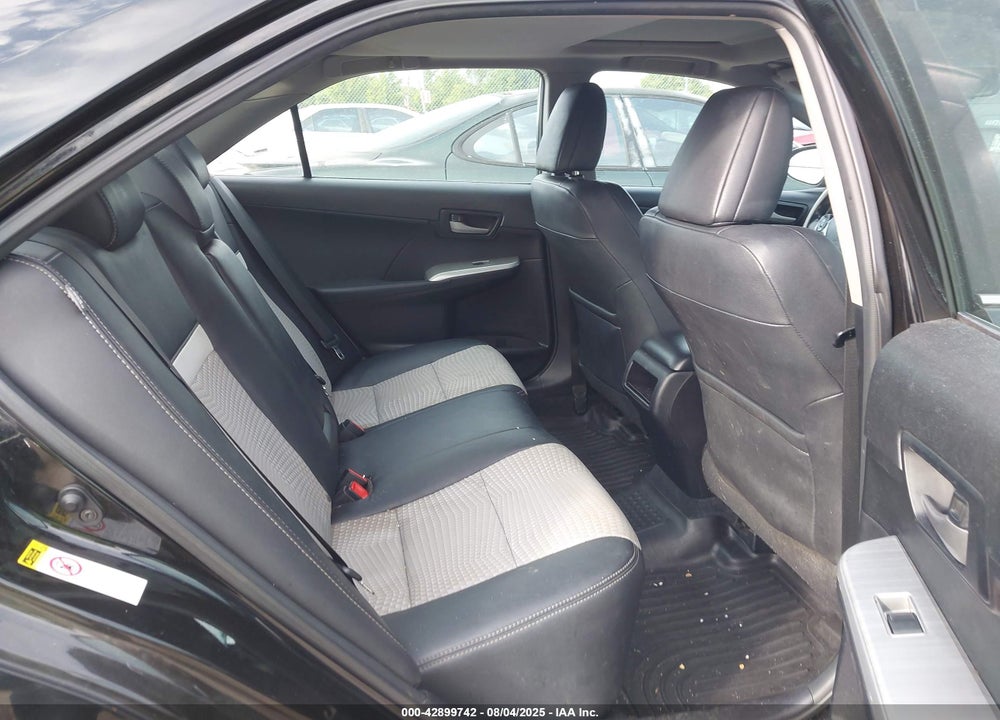 2012 TOYOTA CAMRY SE VIN: 4T1BF1FK4CU095807