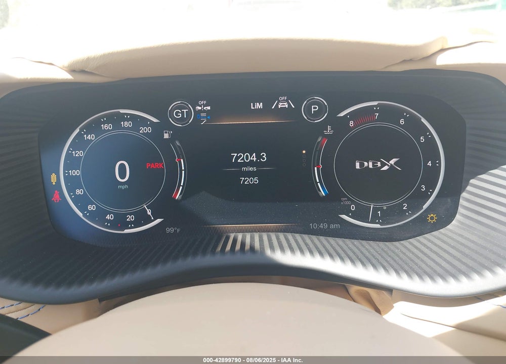2024 ASTON MARTIN DBX 707 VIN: SD7VUJBW6RTV09989