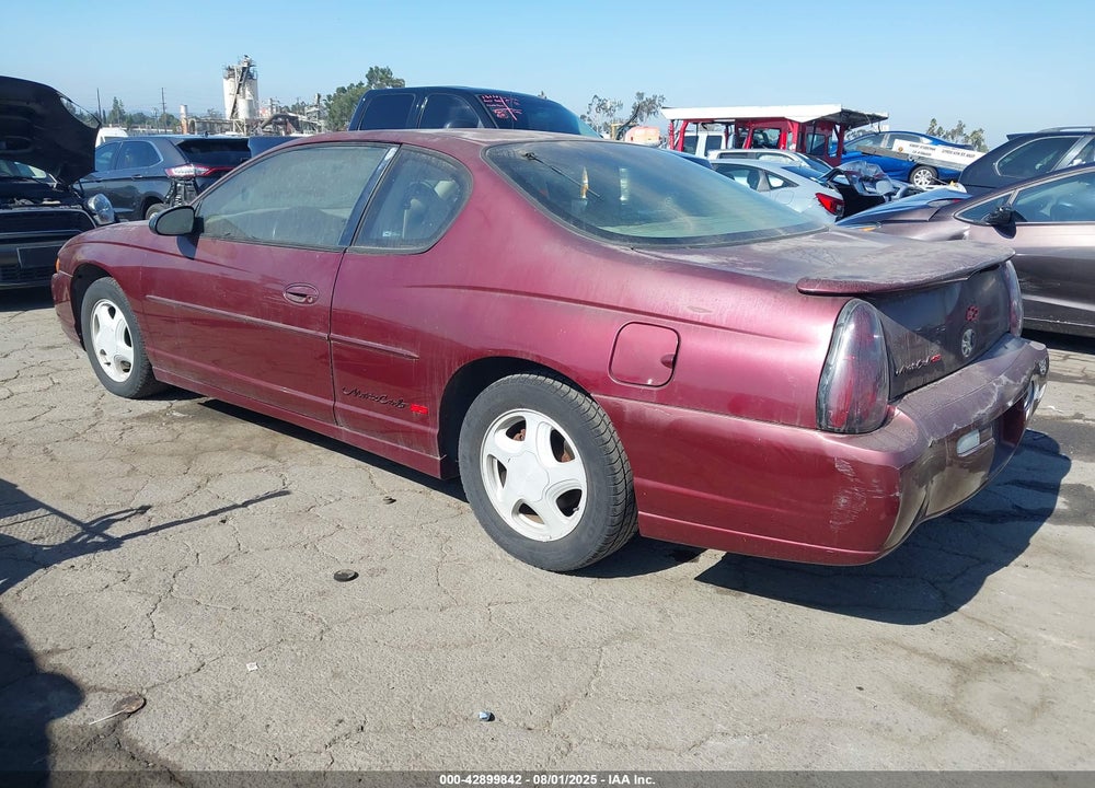 2002 CHEVROLET MONTE CARLO SS VIN: 2G1WX15K829117297
