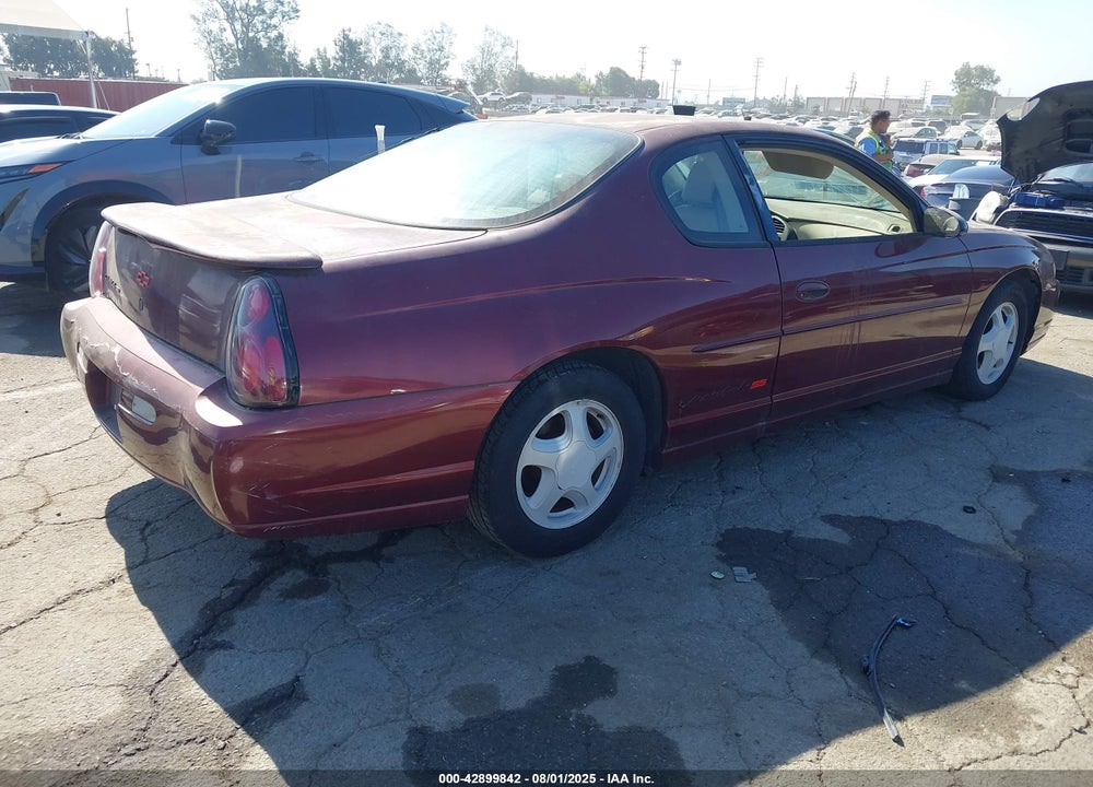 2002 CHEVROLET MONTE CARLO SS VIN: 2G1WX15K829117297