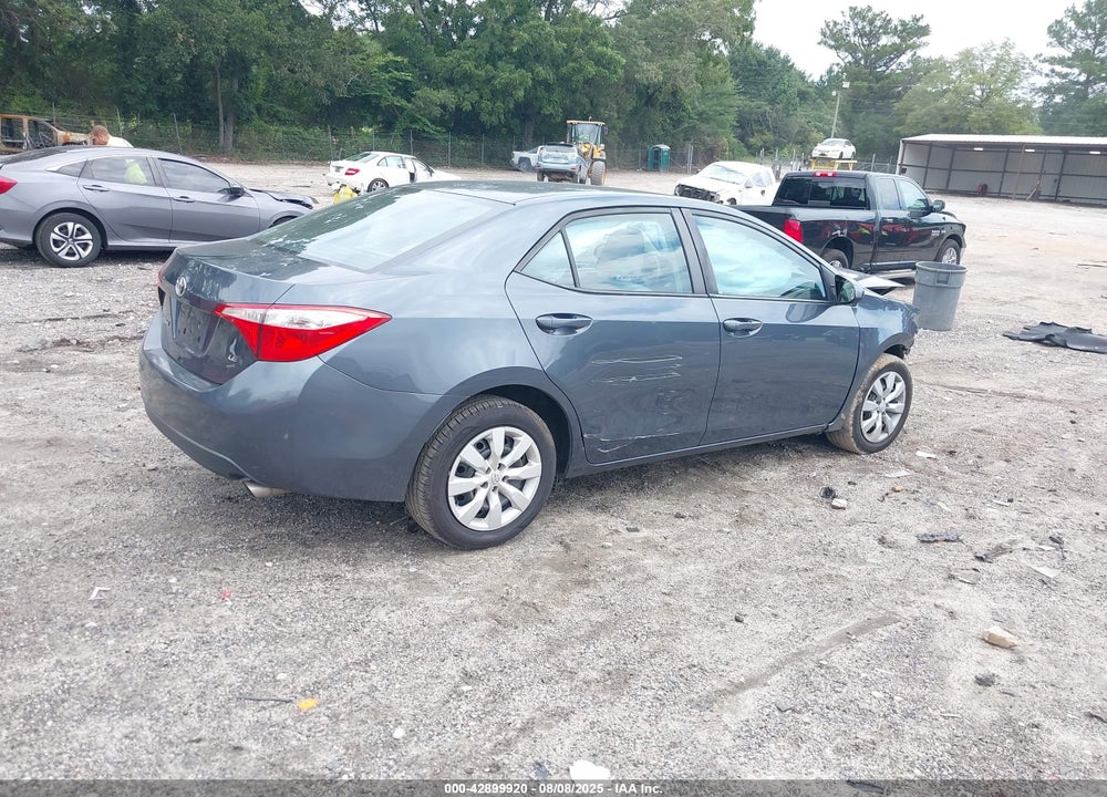 2015 TOYOTA COROLLA LE VIN: 2T1BURHE9FC308817