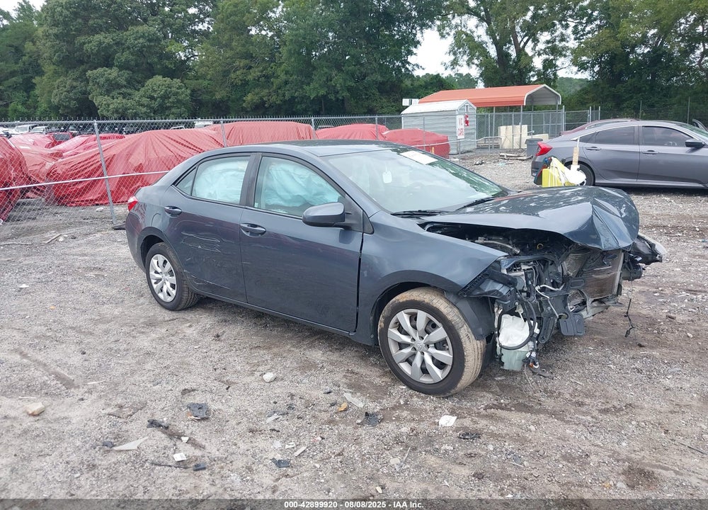 2015 TOYOTA COROLLA LE VIN: 2T1BURHE9FC308817