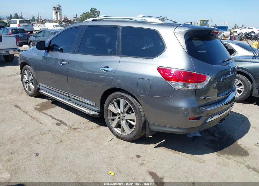 2015 NISSAN PATHFINDER PLATINUM VIN: 5N1AR2MN4FC684078