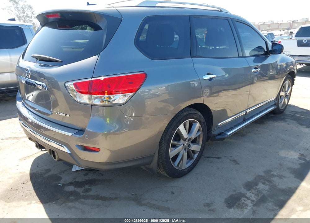 2015 NISSAN PATHFINDER PLATINUM VIN: 5N1AR2MN4FC684078
