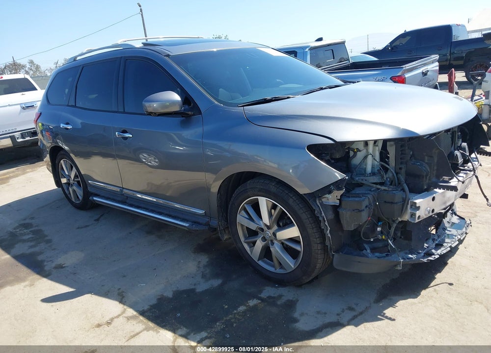 2015 NISSAN PATHFINDER PLATINUM VIN: 5N1AR2MN4FC684078