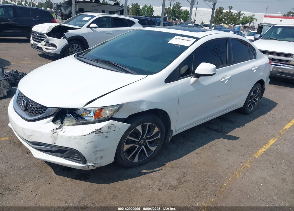 2013 HONDA CIVIC VIN: 19XFB2F85DE207932