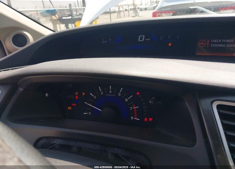 2013 HONDA CIVIC VIN: 19XFB2F85DE207932