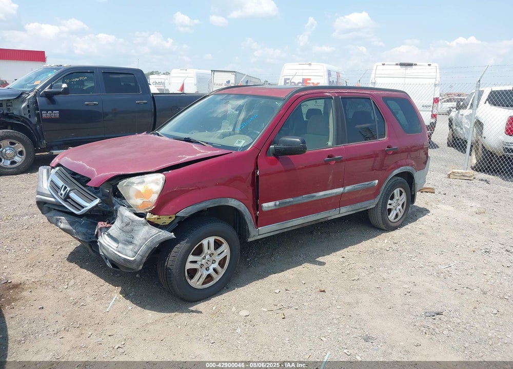 2002 HONDA CR-V EX VIN: JHLRD78852C046300