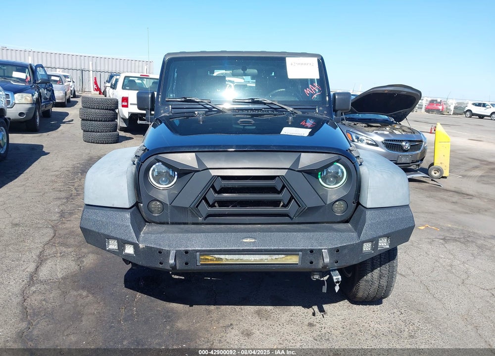 2008 JEEP WRANGLER X VIN: 1J4FA24138L582069