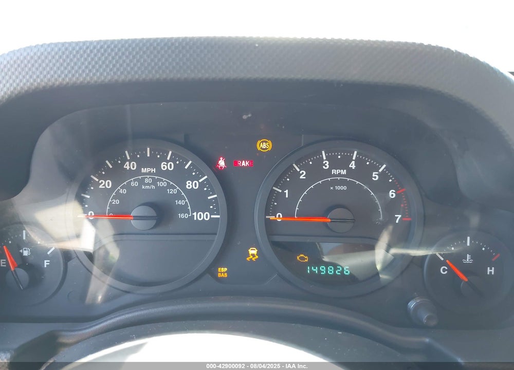 2008 JEEP WRANGLER X VIN: 1J4FA24138L582069
