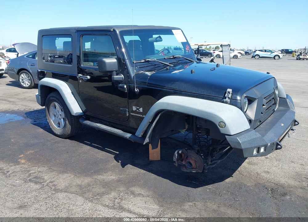 2008 JEEP WRANGLER X VIN: 1J4FA24138L582069