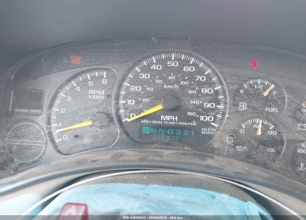 2001 GMC YUKON XL 1500 SLT VIN: 1GKFK16T21J246902