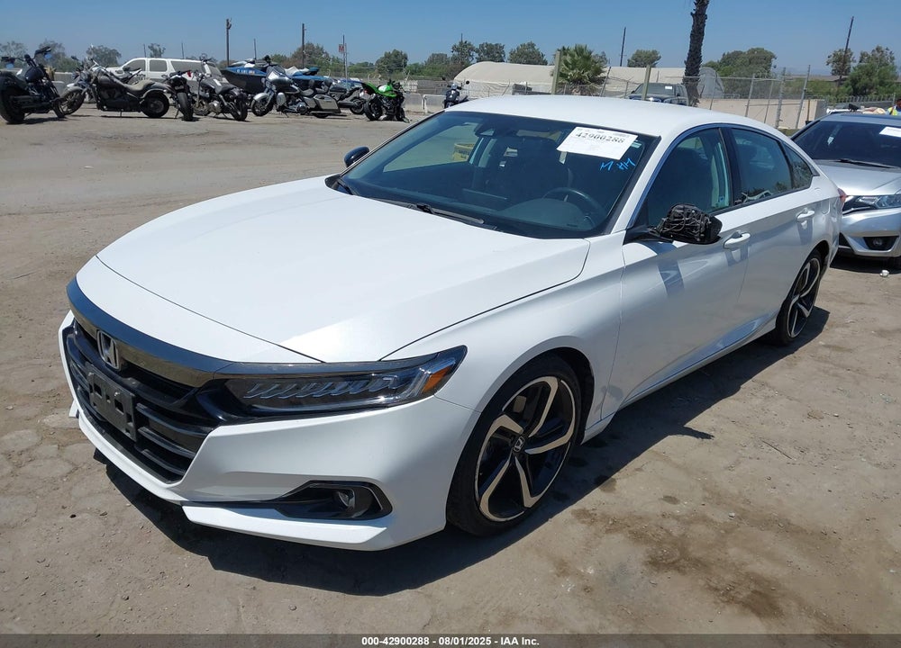 2021 HONDA ACCORD VIN: 1HGCV1F4XMA075093