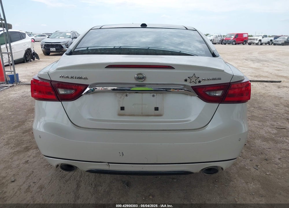 2016 NISSAN MAXIMA VIN: 1N4AA6AP3GC422584