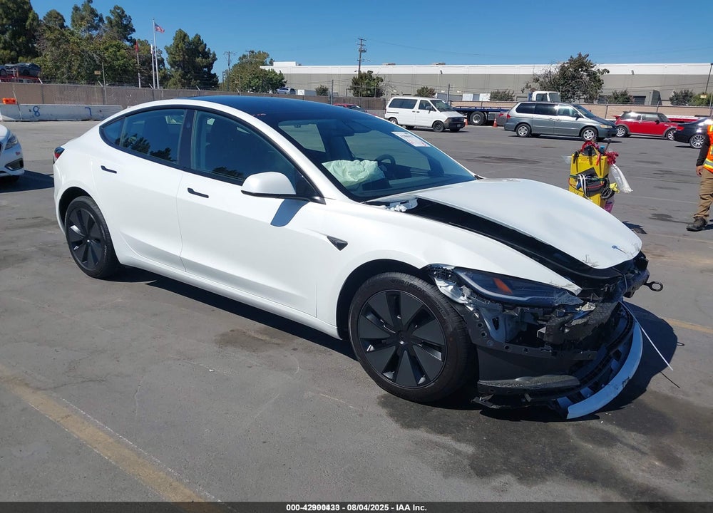 2025 TESLA MODEL 3 LONG RANGE ALL-WHEEL DRIVE VIN: 5YJ3E1EB1SF001368
