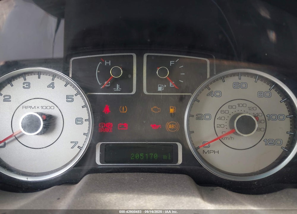 2009 FORD TAURUS VIN: 1FAHP25W49G101124