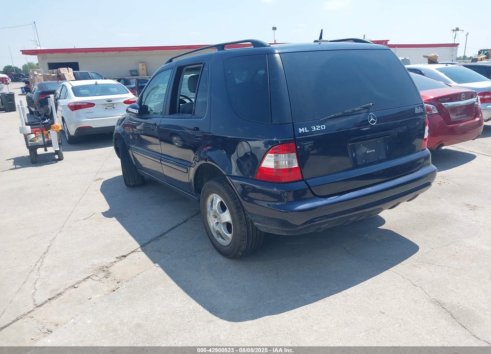 2002 MERCEDES-BENZ ML 320 VIN: 4JGAB54E02A344020