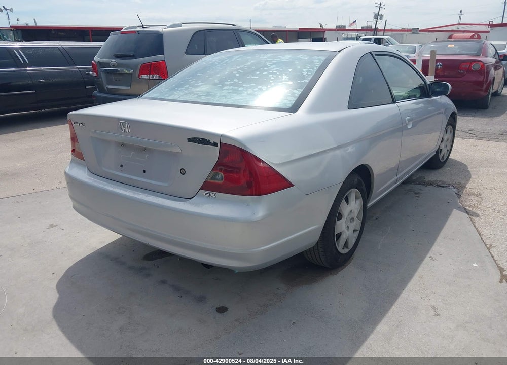 2001 HONDA CIVIC EX VIN: 1HGEM22901L019392