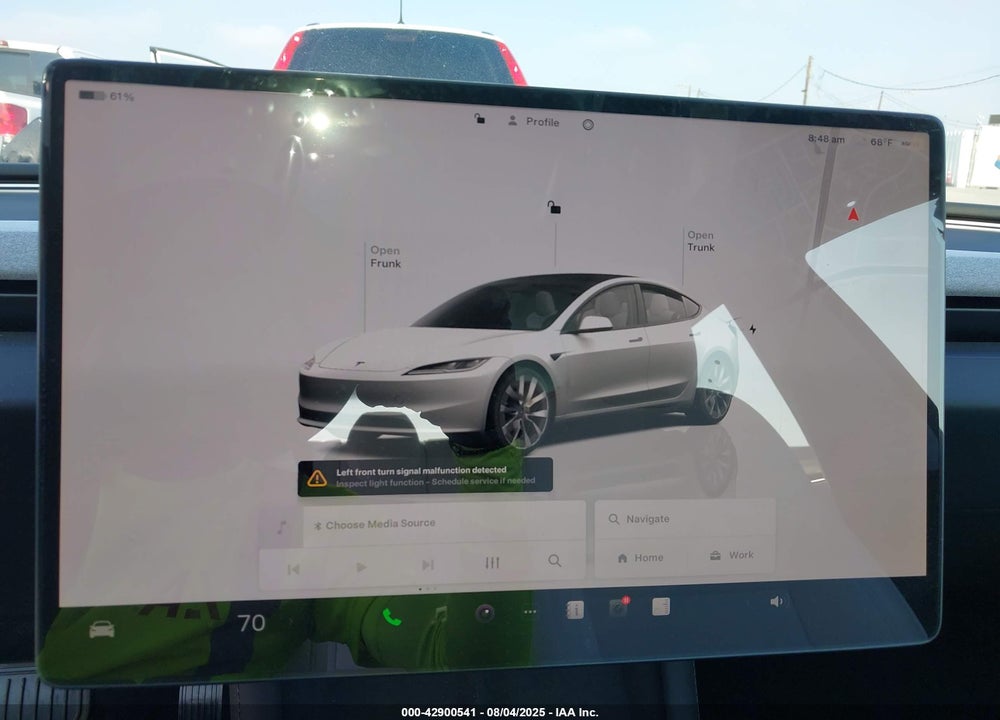 2025 TESLA MODEL 3 VIN: 5YJ3E1EA1SF012748