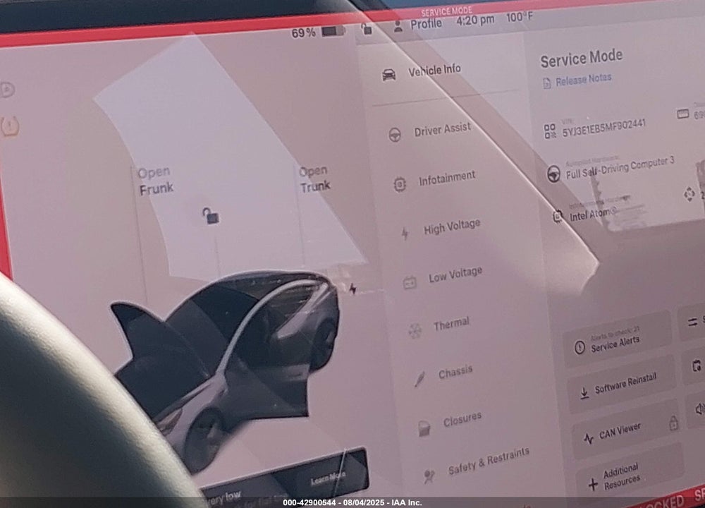 2021 TESLA MODEL 3 VIN: 5YJ3E1EB5MF902441