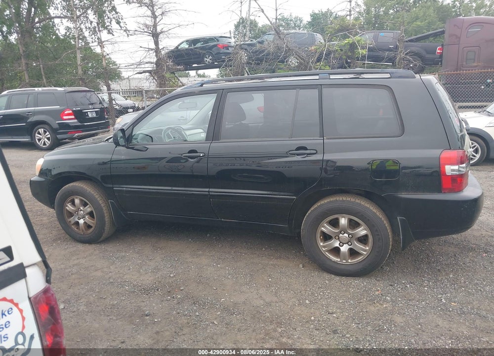 2006 TOYOTA HIGHLANDER V6 VIN: JTEEP21A360177859