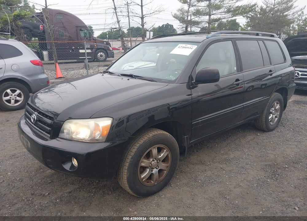 2006 TOYOTA HIGHLANDER V6 VIN: JTEEP21A360177859