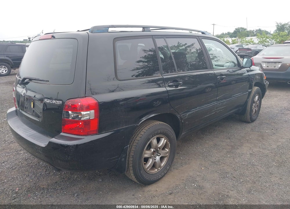 2006 TOYOTA HIGHLANDER V6 VIN: JTEEP21A360177859