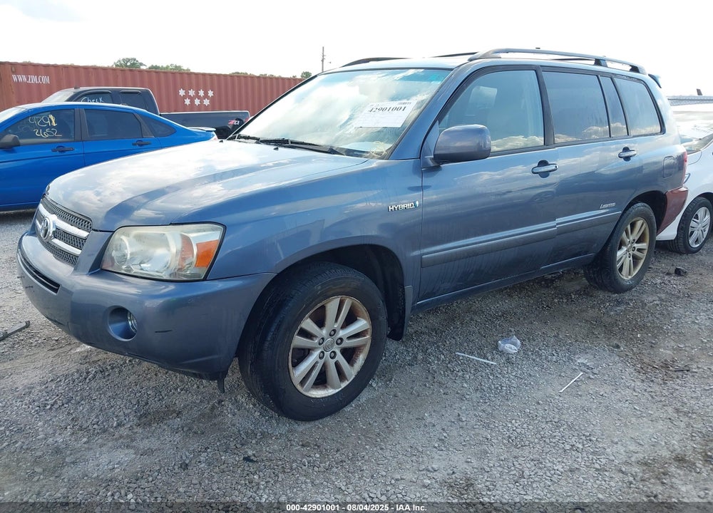 2006 TOYOTA HIGHLANDER HYBRID VIN: JTEDW21A760012878