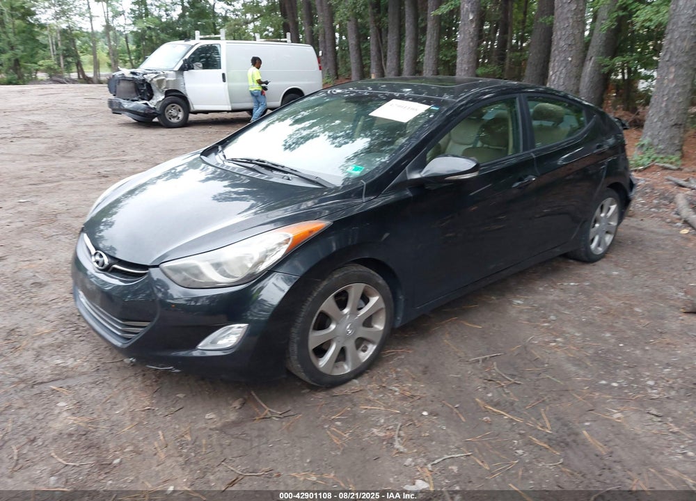 2012 HYUNDAI ELANTRA VIN: KMHDH4AE5CU329989