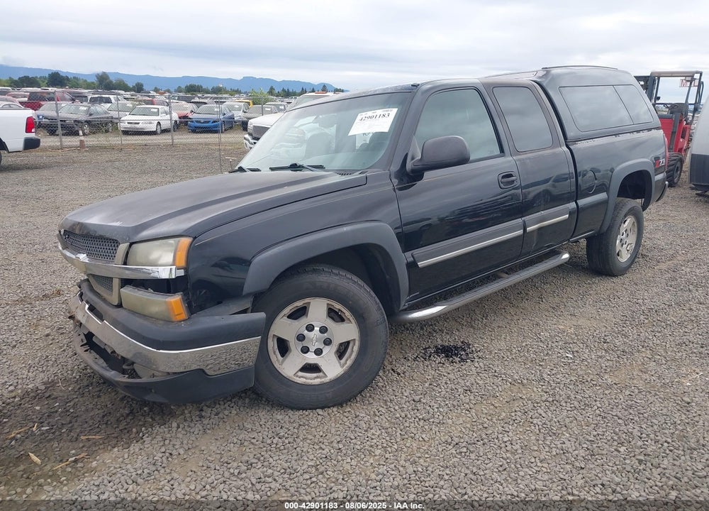 2004 CHEVROLET SILVERADO 1500 Z71 VIN: 1GCEK19T04Z121289