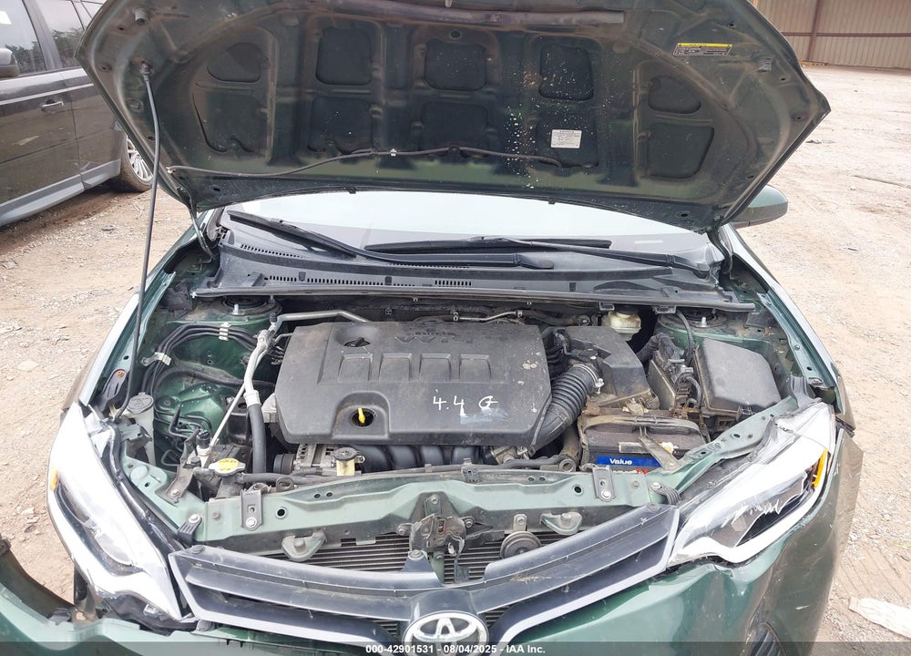 2015 TOYOTA COROLLA LE VIN: 2T1BURHE3FC463704