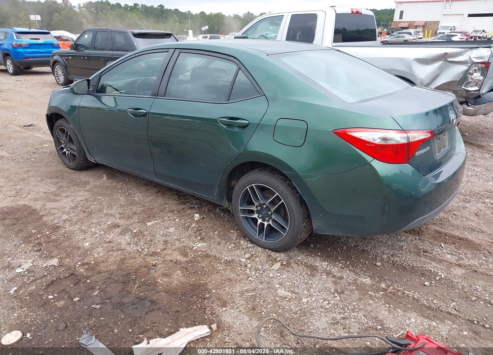 2015 TOYOTA COROLLA LE VIN: 2T1BURHE3FC463704