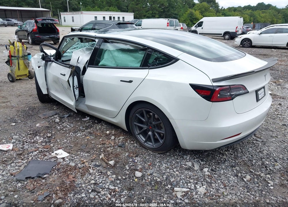 2021 TESLA MODEL 3 LONG RANGE DUAL MOTOR ALL-WHEEL DRIVE VIN: 5YJ3E1EB7MF037939