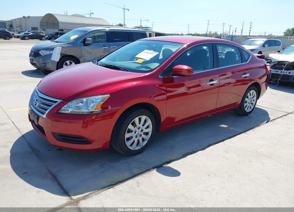 2014 NISSAN SENTRA VIN: 3N1AB7AP3EL616856