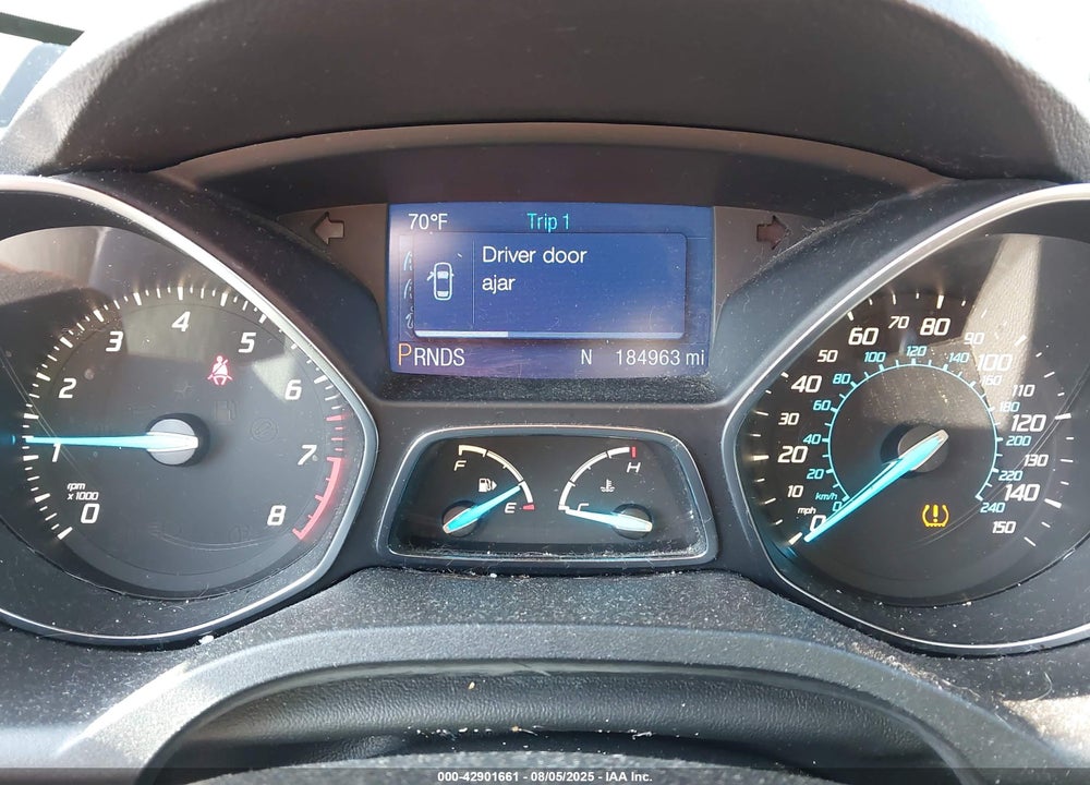 2013 FORD ESCAPE VIN: 1FMCU0F71DUA09063