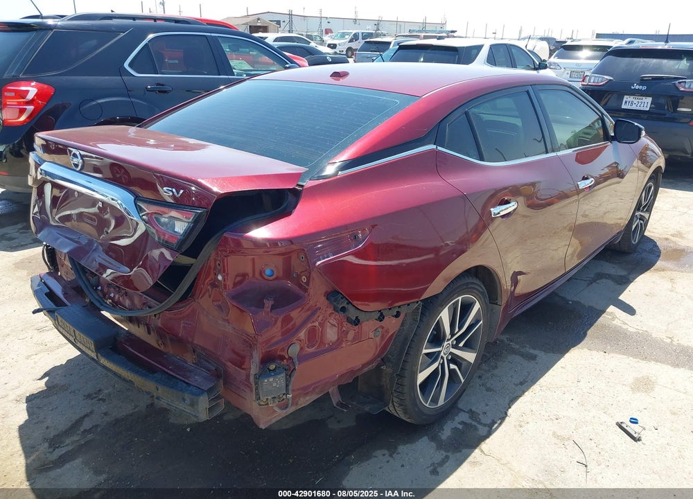 2021 NISSAN MAXIMA VIN: 1N4AA6CV1MC503784
