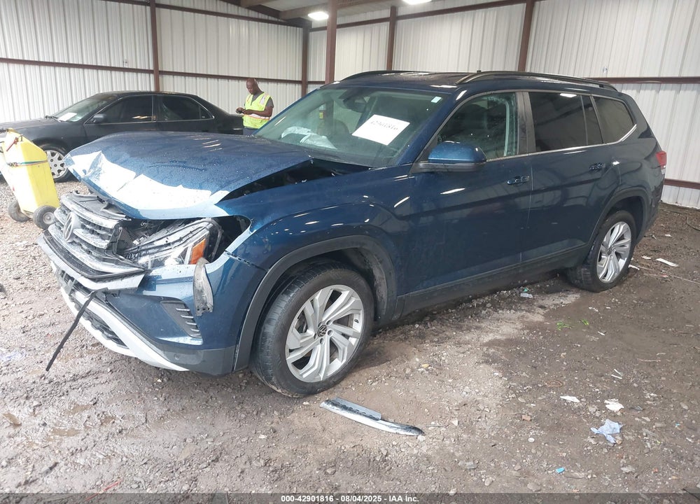 2022 VOLKSWAGEN ATLAS 3.6L V6 SE W/TECHNOLOGY VIN: 1V2WR2CA9NC522811