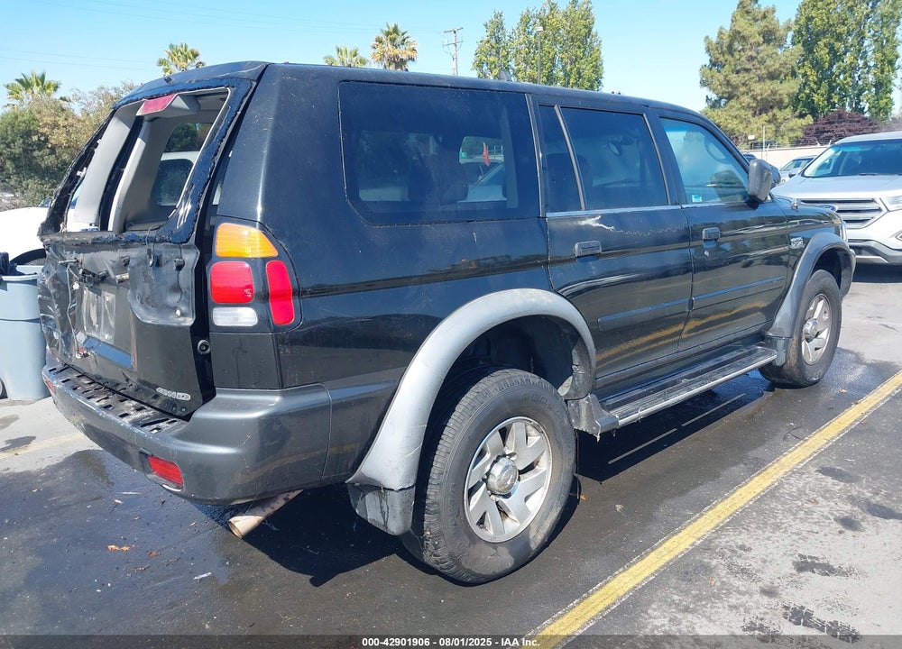 2001 MITSUBISHI MONTERO SPORT XLS VIN: JA4MT31H71P036883