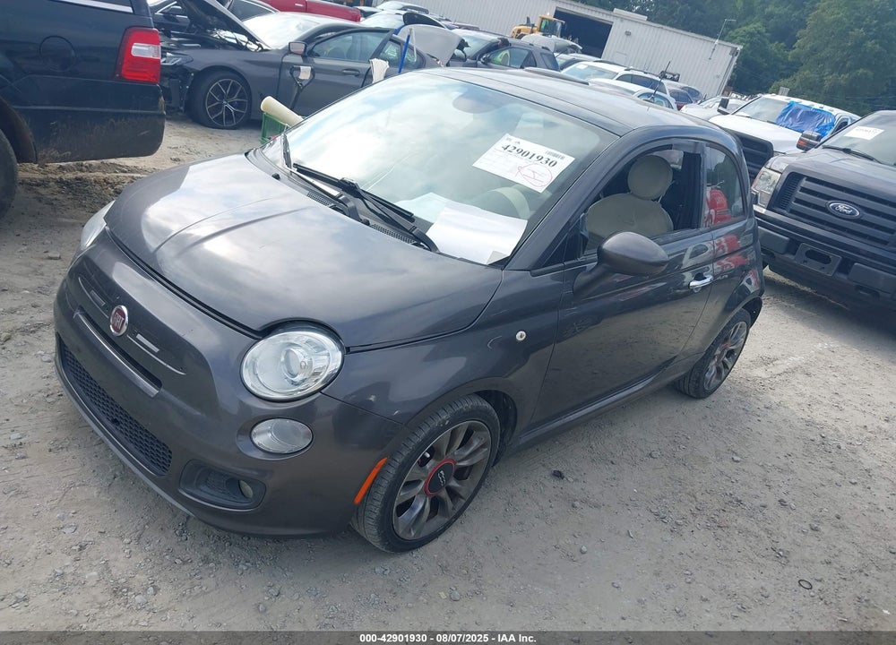 2014 FIAT 500 VIN: 3C3CFFBR4ET205541