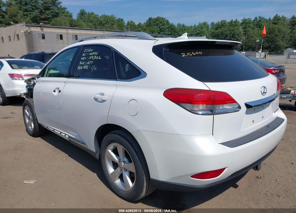 2011 LEXUS RX 350 VIN: 2T2BK1BA5BC097859