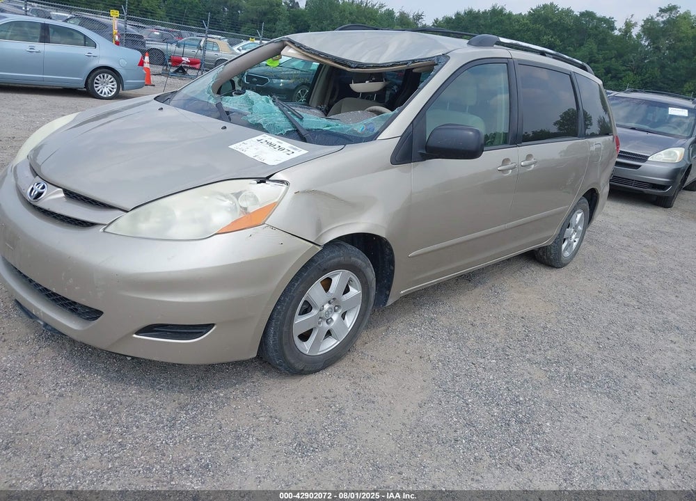 2008 TOYOTA SIENNA LE VIN: 5TDZK23C88S216075