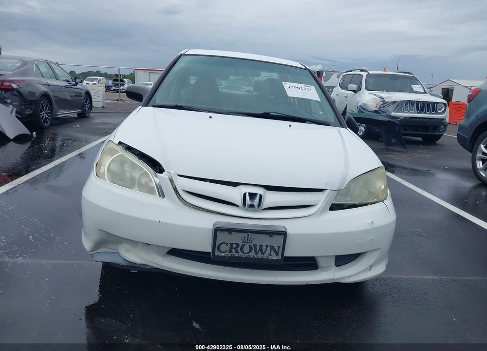 2004 HONDA CIVIC VP VIN: 2HGES16444H605786
