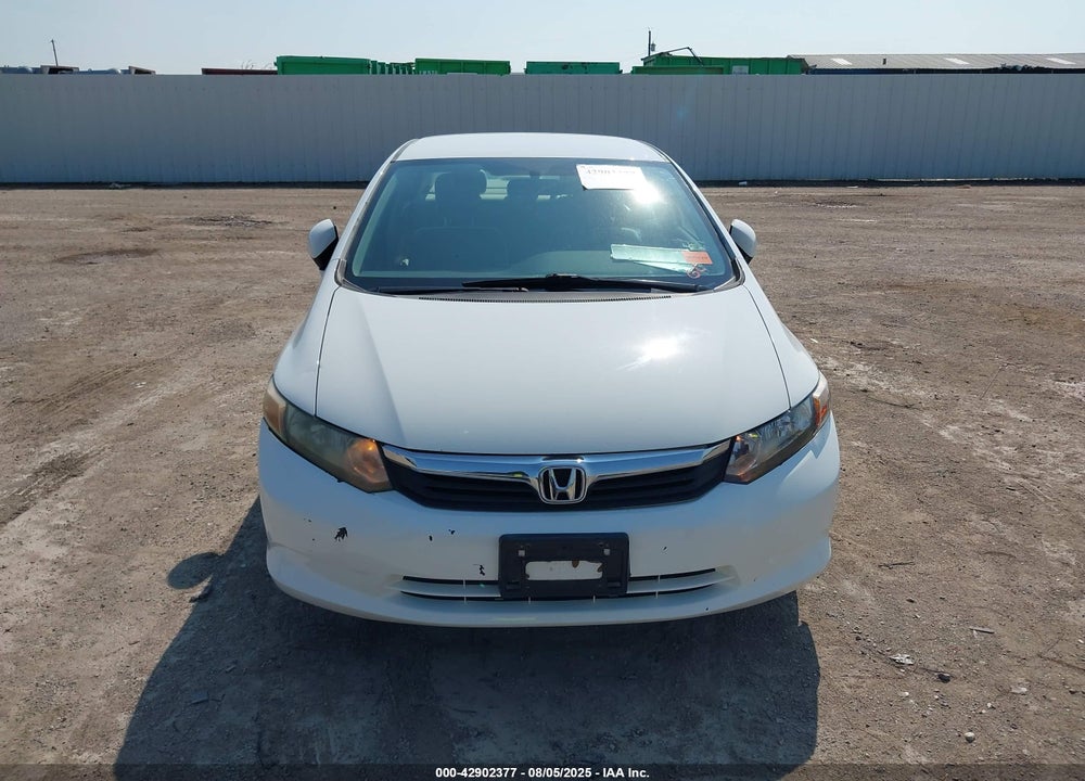 2012 HONDA CIVIC NATURAL GAS VIN: 19XFB5F53CE001417
