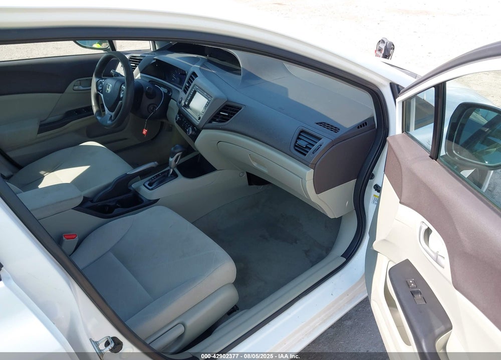 2012 HONDA CIVIC NATURAL GAS VIN: 19XFB5F53CE001417