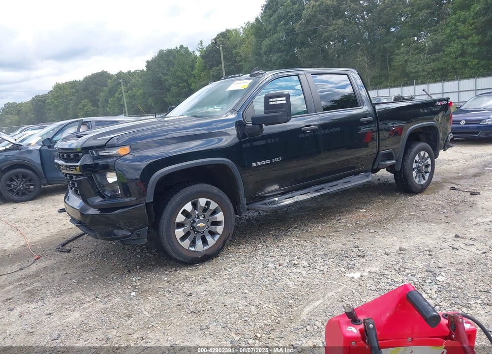 2022 CHEVROLET SILVERADO 2500HD 4WD STANDARD BED CUSTOM VIN: 1GC4YMEY2NF182823
