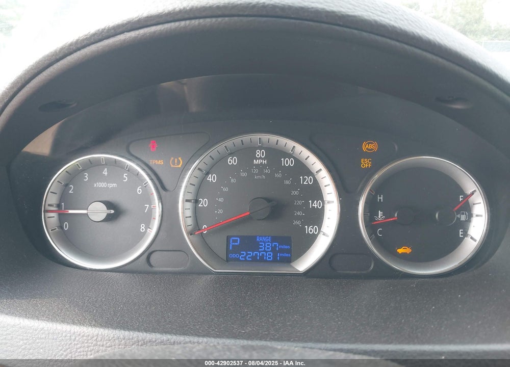 2009 HYUNDAI SONATA VIN: 5NPET46C49H481229