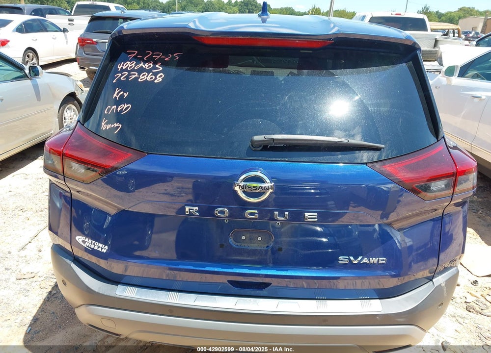 2021 NISSAN ROGUE SV INTELLIGENT AWD VIN: JN8AT3BB0MW227868