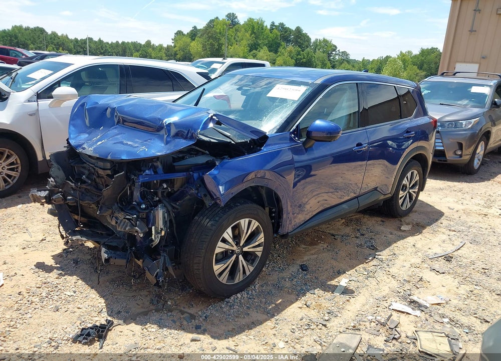 2021 NISSAN ROGUE SV INTELLIGENT AWD VIN: JN8AT3BB0MW227868